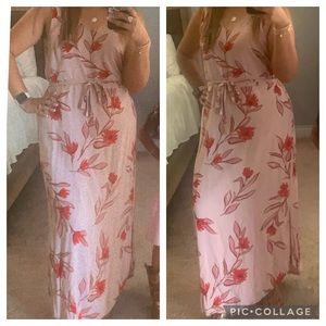 Maxi flower dress